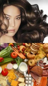 Healthy Scalp on Healthy Food For Hair Skin Scalp