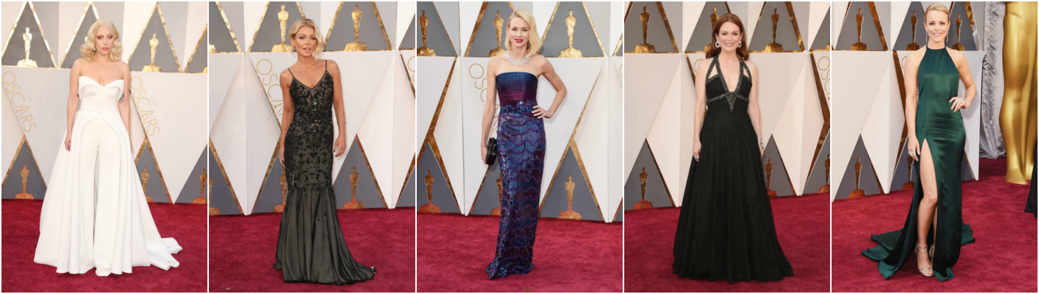 Oscars Red Carpet Celebrities 2016